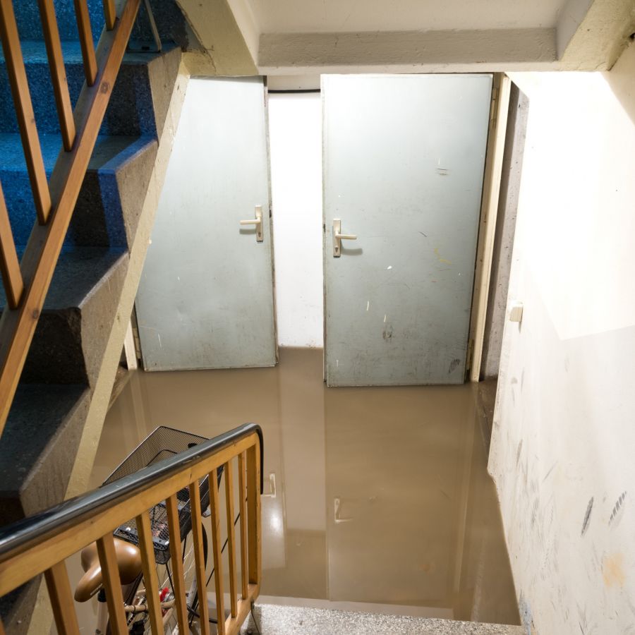 Basement Flood by Leak Proof Restoration