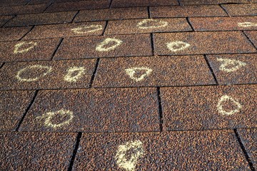 Hail Damaged Roof